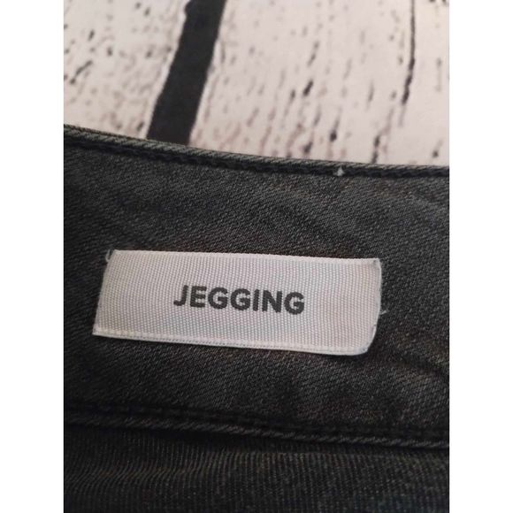 Torrid Denim Jegging Women's Size 16R Gray Multi Zipper 3 Button Closure - Picture 6 of 7